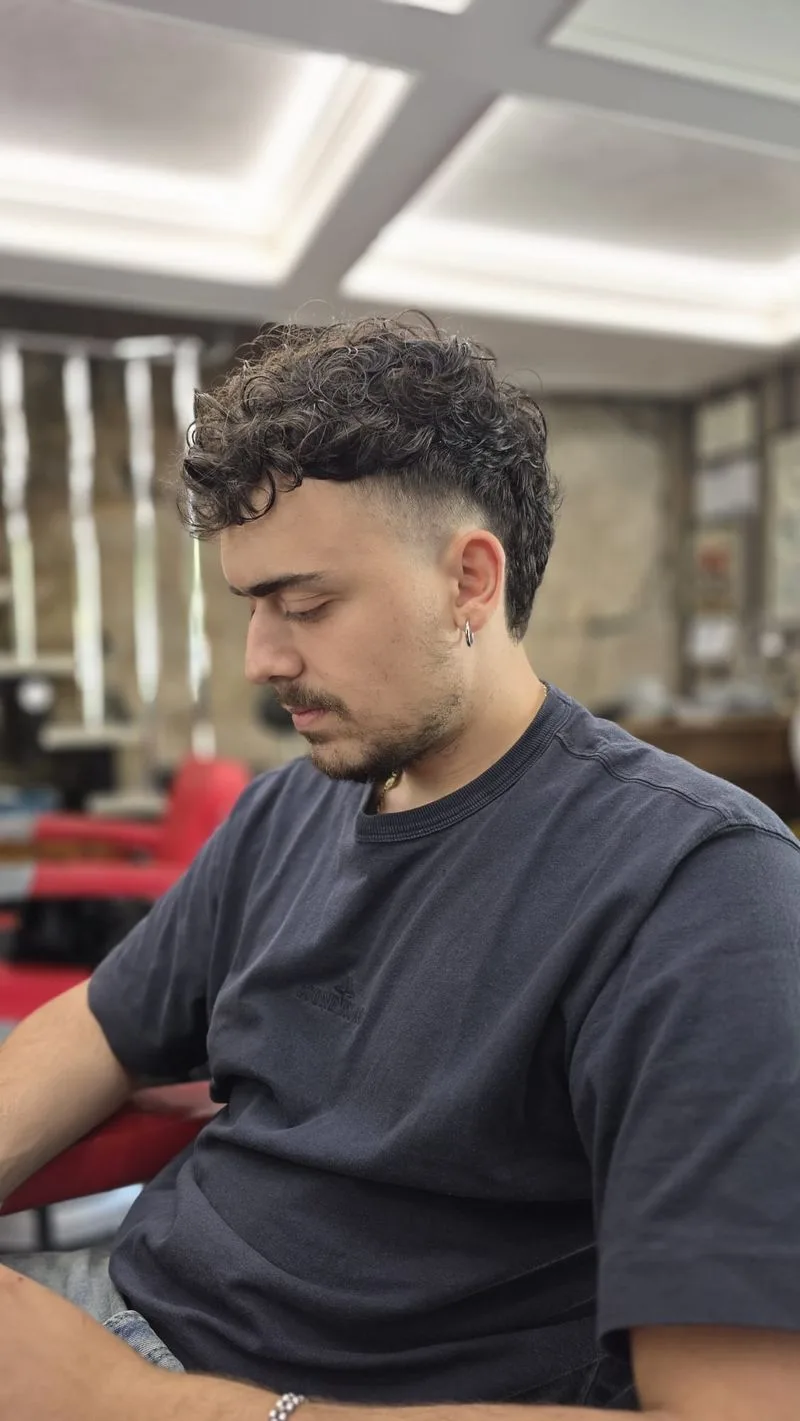 Ricci con sfumatura laterale, lavoro di Ciclopix
